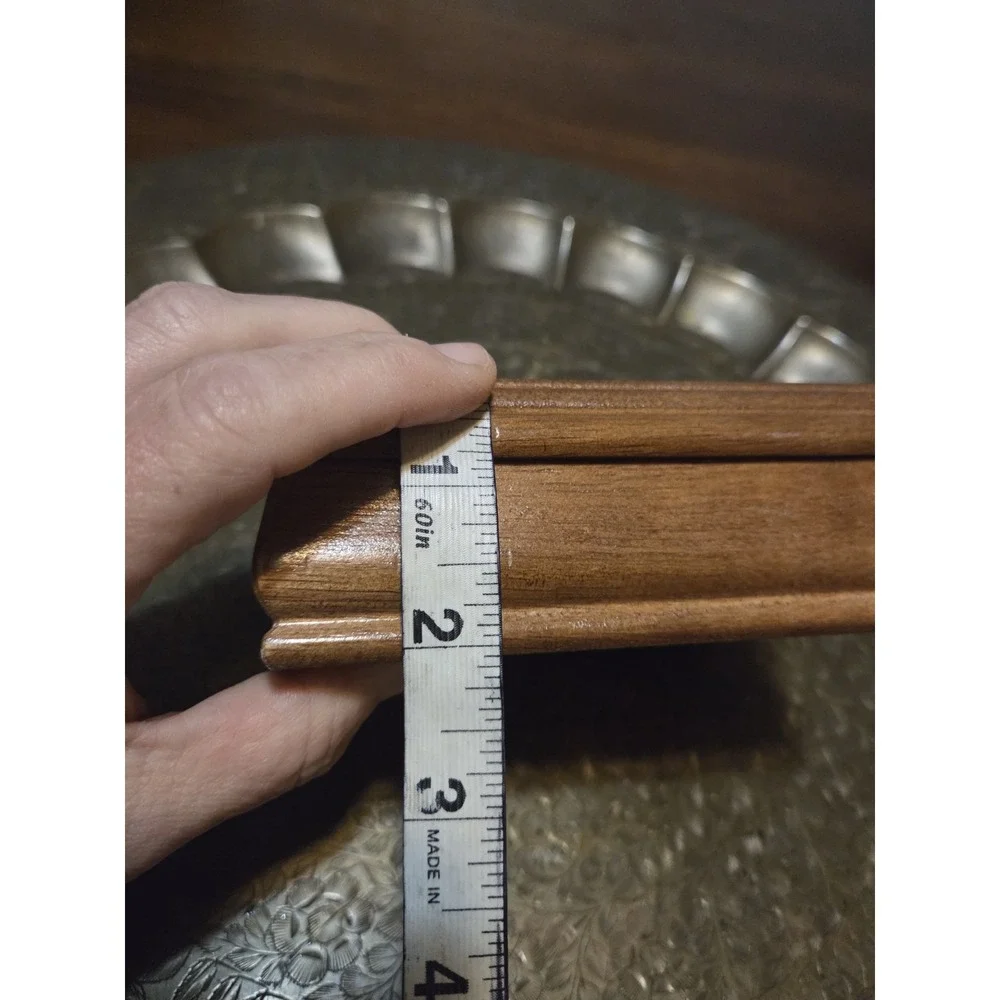 vintage wooden jewelry box